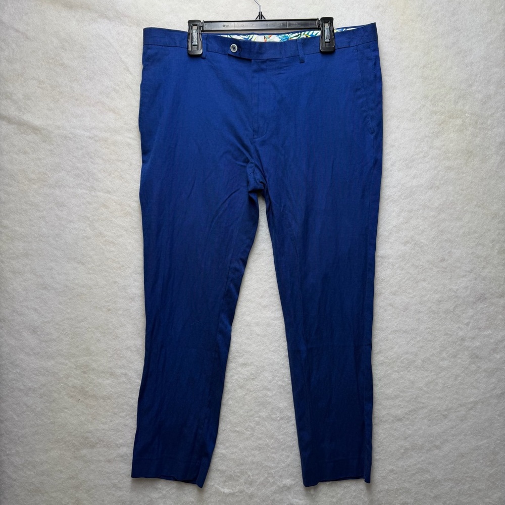 Paisley & Gray Men's Royal Blue Chinos
